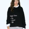 Pullover mit Text Pullover mit Text