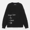 Pullover mit Text Pullover mit Text