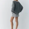 Pullover mit V-Ausschnitt Pullover mit V-Ausschnitt
