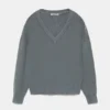 Pullover mit V-Ausschnitt Pullover mit V-Ausschnitt