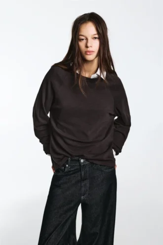 Raglan-Langarm-T-Shirt