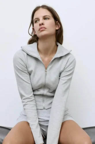 Reißverschlussjacke