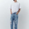 Relaxed-Fit-Jeans mit Rissen Relaxed-Fit-Jeans mit Rissen