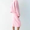 Rosa Utility-Jacke Rosa Utility-Jacke