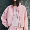 Rosa Utility-Jacke Rosa Utility-Jacke
