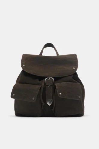 Rucksack mit Schnallen-Tasche