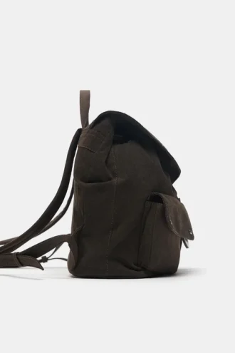 Rucksack mit Schnallen-Tasche