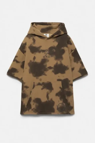 Sakamoto Days Kurzarm-Hoodie