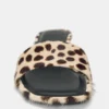 Sandalen mit Absatz aus Leder mit Leopardenmuster Sandalen mit Absatz aus Leder mit Leopardenmuster