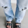 Sandalen mit klobiger Schnalle