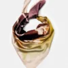 Satin-Bandana mit Blumenmuster