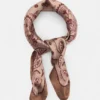 Satin-Bandana mit Blumenmuster