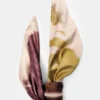 Satin-Bandana mit Blumenmuster