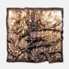 Satin-Bandana mit Hirsch-Print