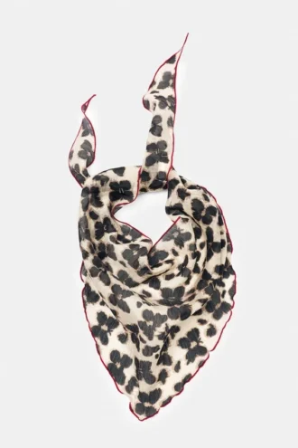 Schal mit Animal-Print Schal mit Animal-Print
