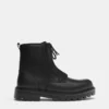 Schnürstiefel aus Leder Schnürstiefel aus Leder
