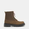 Schnürstiefel aus Leder Schnürstiefel aus Leder