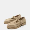 Schuhe aus Leder mit Schnallendetail
