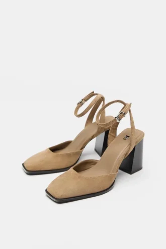 Schuhe mit Blockabsatz