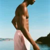 Seersucker-Shorts mit Streifen Seersucker-Shorts mit Streifen