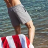 Seersucker-Shorts mit Streifen Seersucker-Shorts mit Streifen