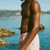 Seersucker-Shorts mit Streifen Seersucker-Shorts mit Streifen