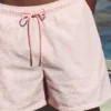 Seersucker-Shorts mit Streifen Seersucker-Shorts mit Streifen