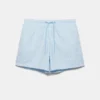 Seersucker-Shorts mit Streifen Seersucker-Shorts mit Streifen