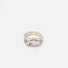 Set aus Stein-Halskette und Ring