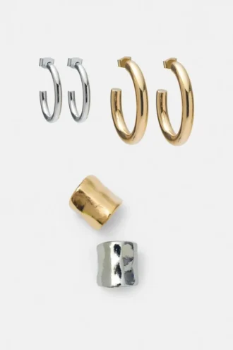 Set mit Ear-Cuff-Ohrringen