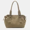 Shopper-Tasche mit Schnallen