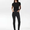 Skinny-Jeans mit hoher Taille