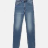 Skinny-Jeans mit hoher Taille