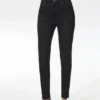 Skinny-Jeans mit hoher Taille