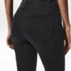 Skinny-Jeans mit hoher Taille