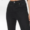 Skinny-Jeans mit hoher Taille
