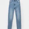 Skinny-Jeans mit hoher Taille