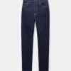 Skinny-Jeans mit hoher Taille