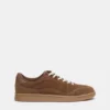 Sneaker aus Spaltleder