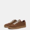 Sneaker aus Spaltleder