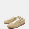 Sneaker aus Spaltleder