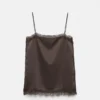 Spitzen-Camisole-Top