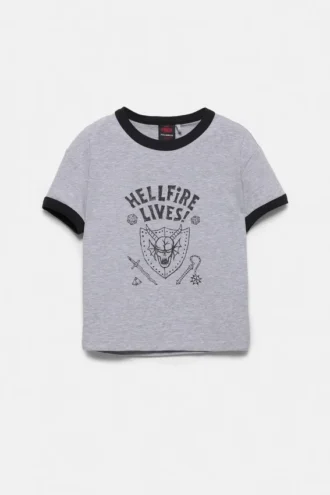 Stranger Things Hellfire Lives T-Shirt Stranger Things Hellfire Lives T-Shirt