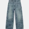 „Stranger Things“-Jeans mit weitem Bein „Stranger Things“-Jeans mit weitem Bein