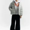 STWD-Daunenjacke mit Kapuze