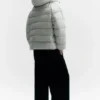 STWD-Daunenjacke mit Kapuze
