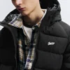 STWD-Daunenjacke mit Kapuze