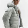 STWD-Daunenjacke mit Kapuze