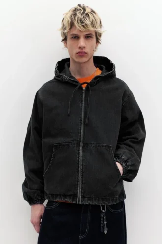 STWD-Hoodie mit Reißverschluss