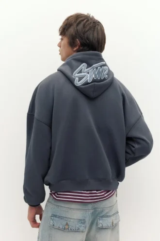 STWD Hoodie mit Stickerei